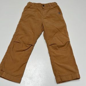 BOYS BURBERRY corduroyed BROWN/TAN PANTS